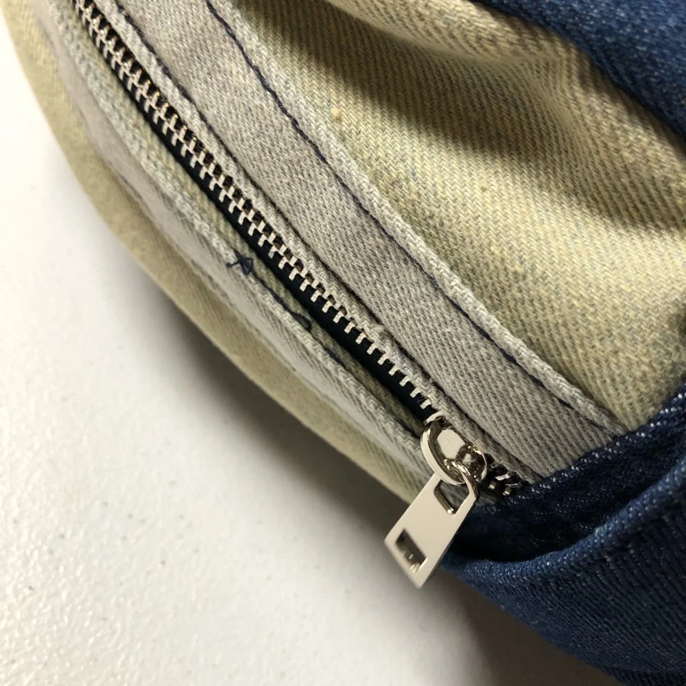 NWT No Boundaries Women’s Denim Patchwork Blue Dome Backpack